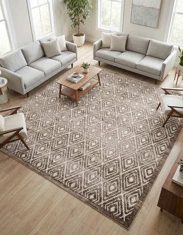 10' 8 x 10' 8 Hermitage Square Rug