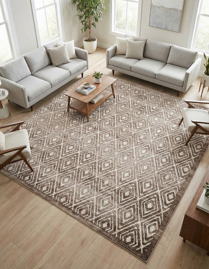 10' 8 x 10' 8 Hermitage Square Rug
