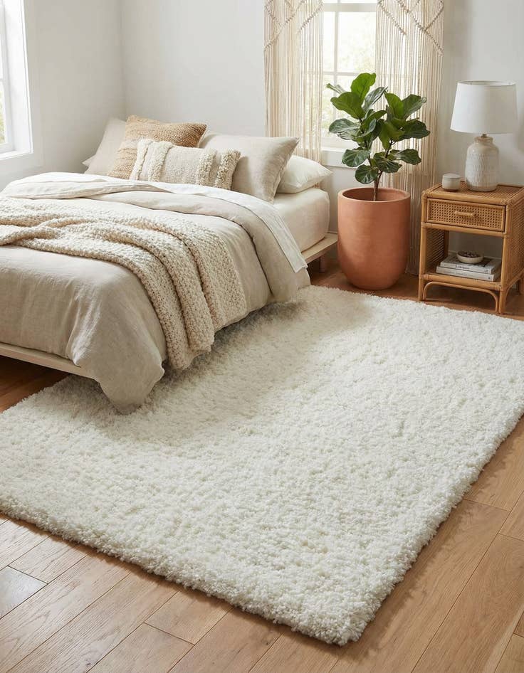 Detail image of  4' x 6' Zermatt Shag Rug