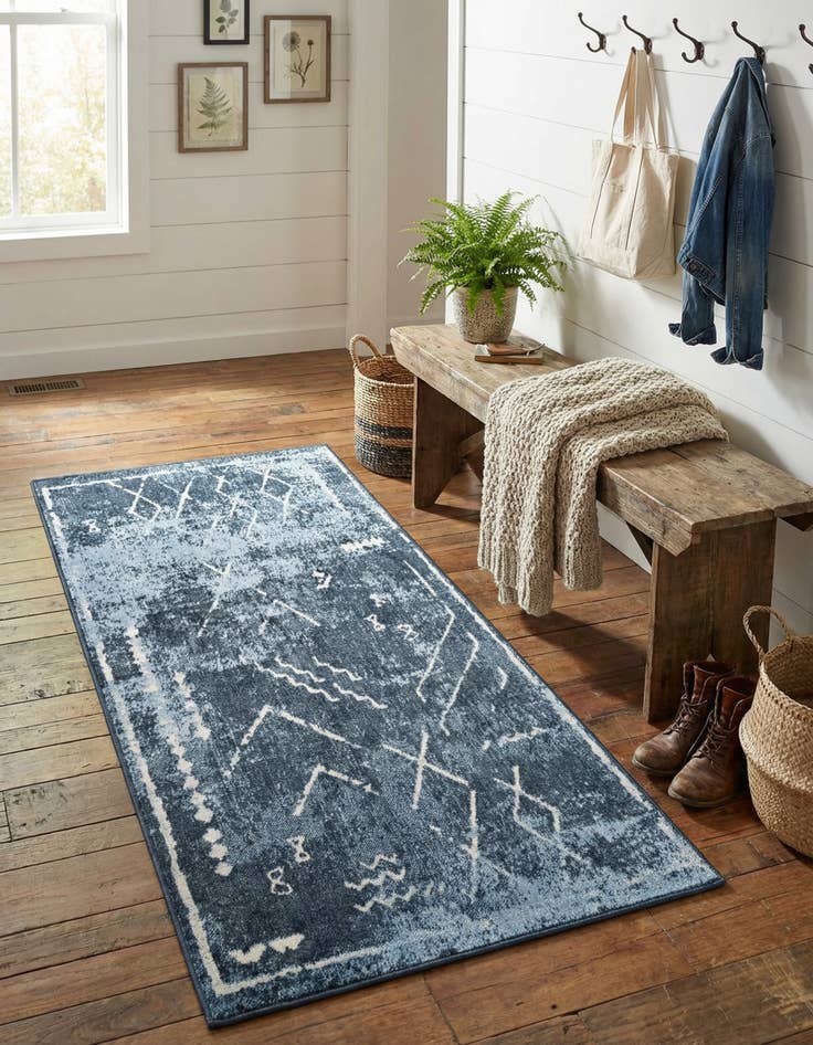 Detail image of 2' x 4' Kamala Washable Runner Rug