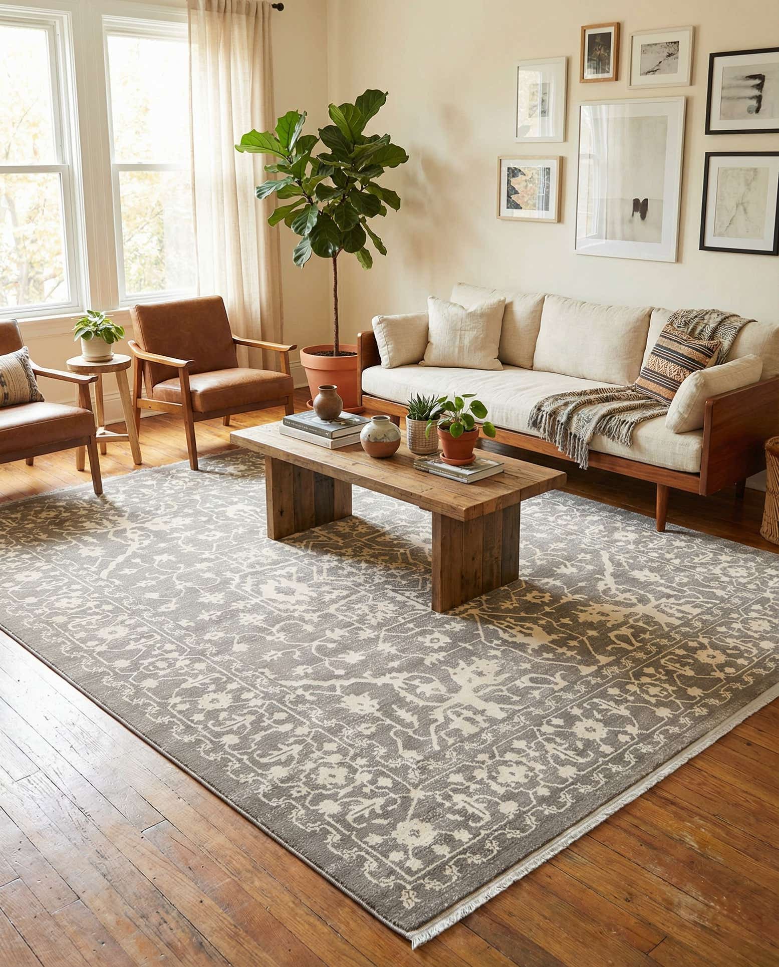 8' x 10' New Vintage Rug