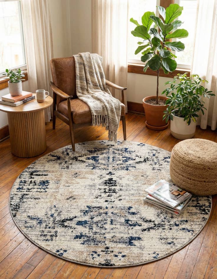 Detail image of 5' x 5' Tucson Round Rug