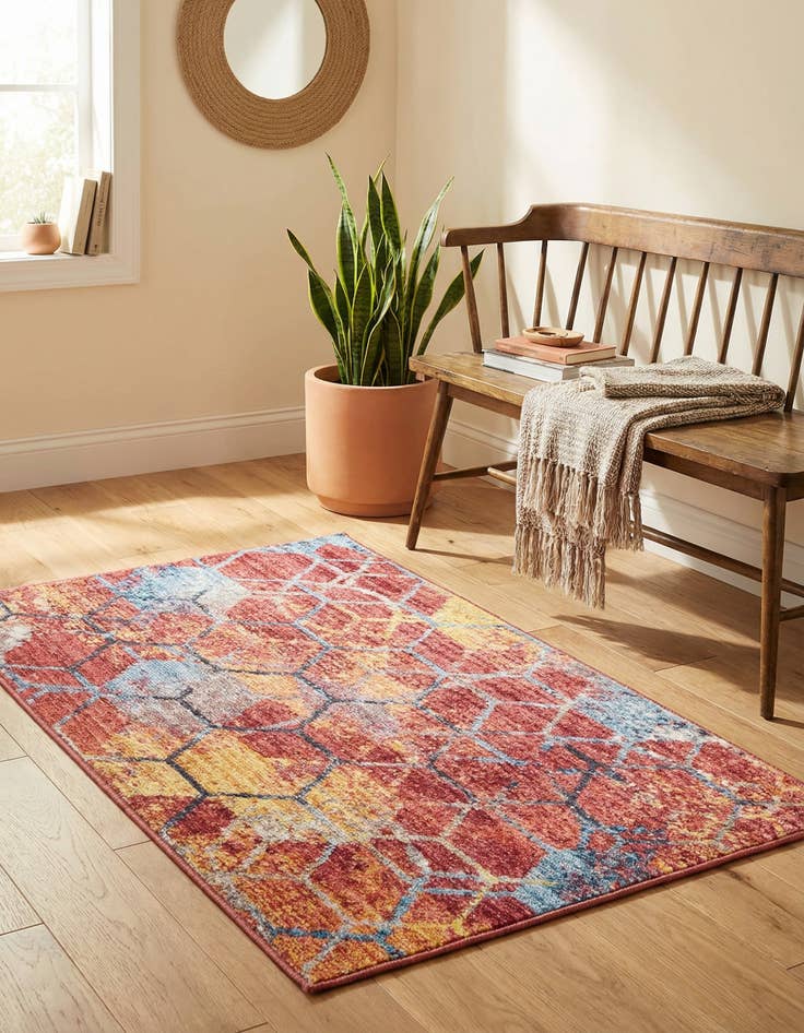 Detail image of 2' 2 x 3' Andromeda Rug