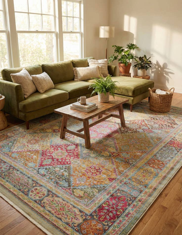 Detail image of 10' x 13' Santiago Rug