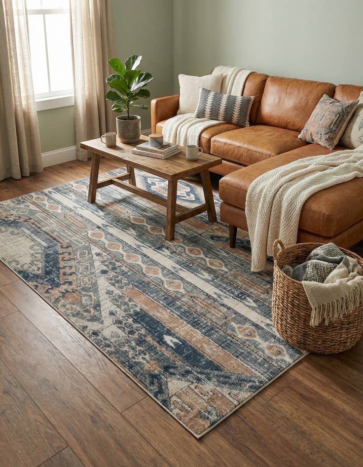 Detail image of 5' 3 x 8' Oregon Rug