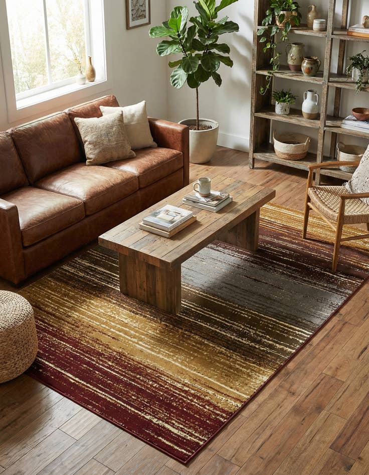 Detail image of 5' 3 x 8' Cafe Rug