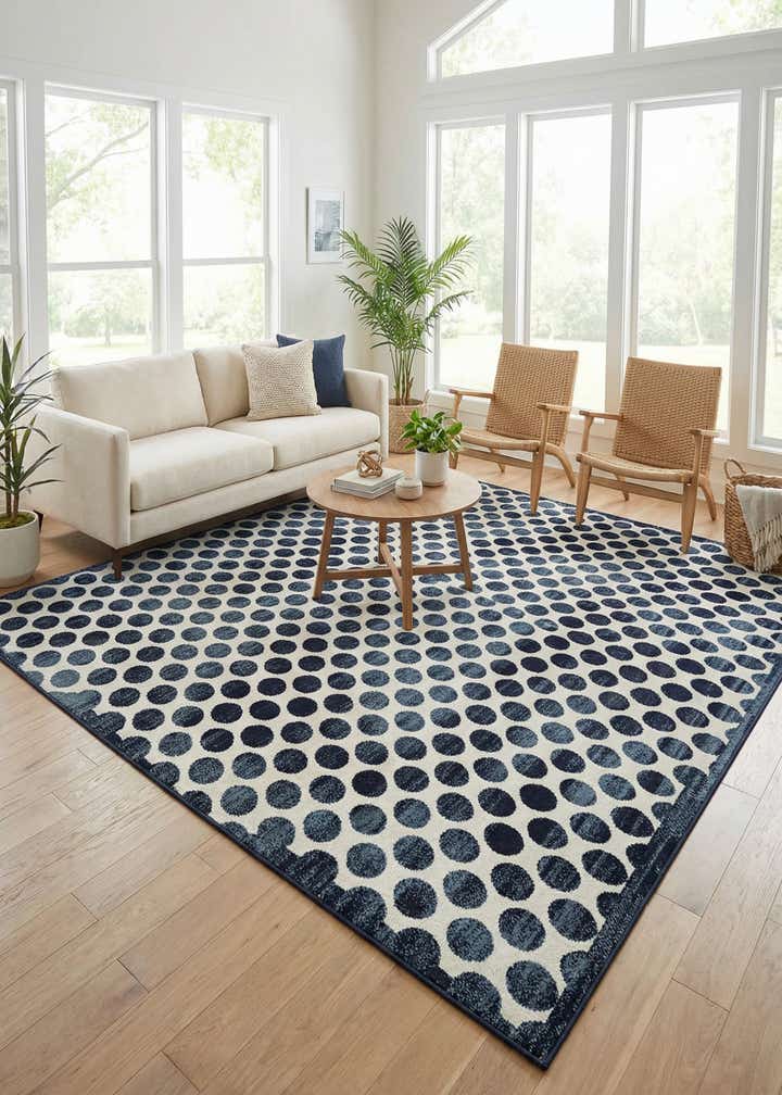 10' x 10' Easy-Clean Sabrina Soto Indoor / Outdoor Square Rug