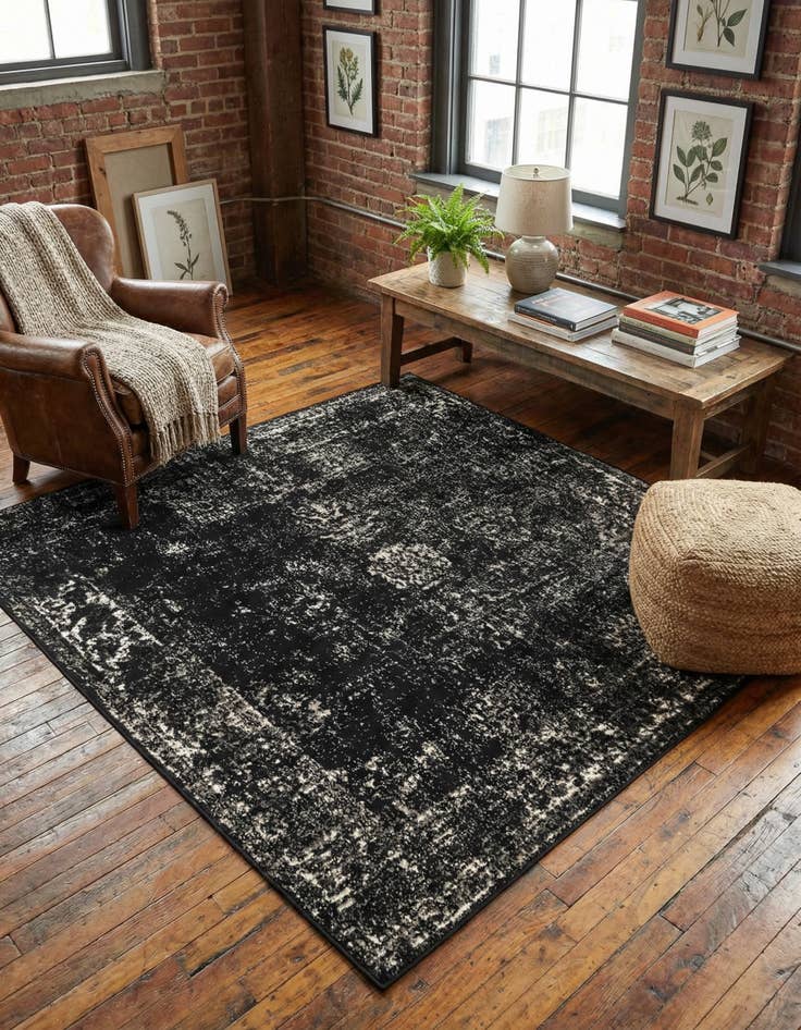 Detail image of  5' 3 x 5' 3 Monte Carlo Square Rug