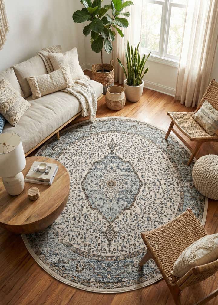8' x 8' Nyla Round Rug