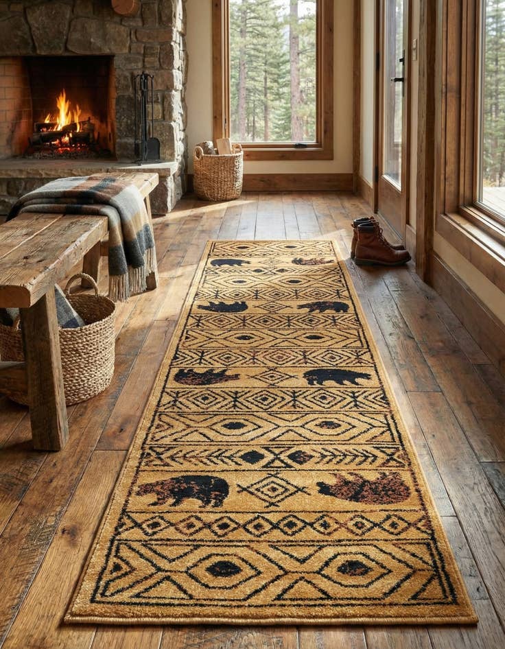 Detail image of 2' x 8' Pioneer Runner Rug