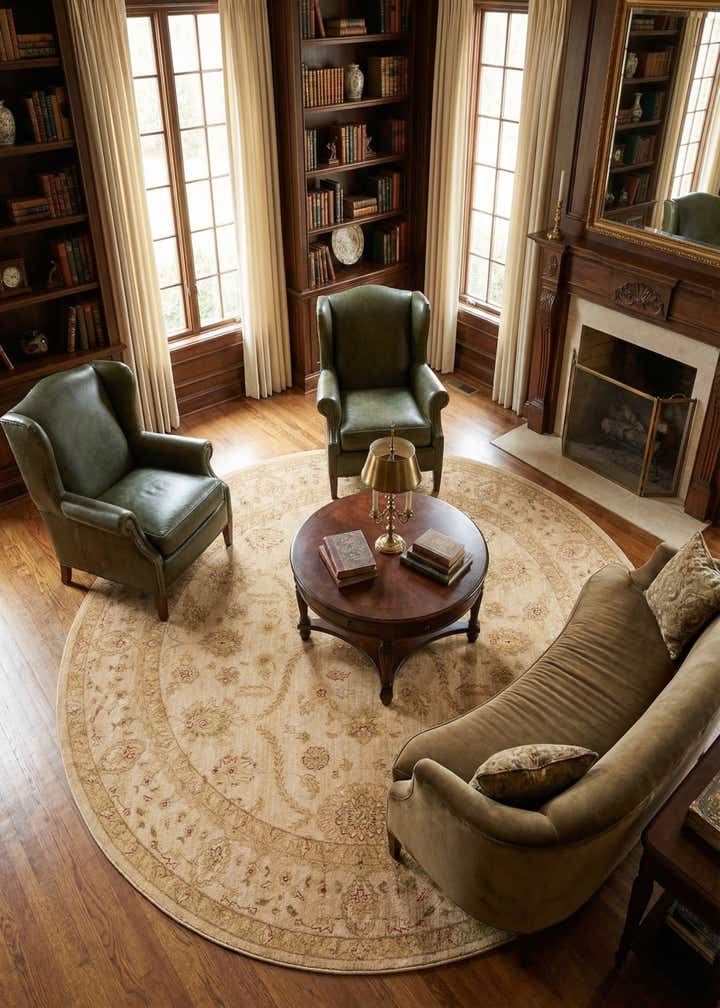 8' x 8' Kensington Round Rug