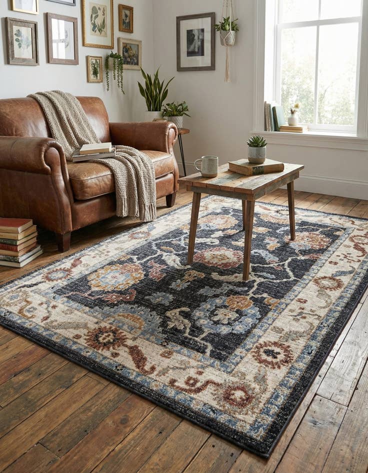 Detail image of 4' x 6' Eco Traditional Rug