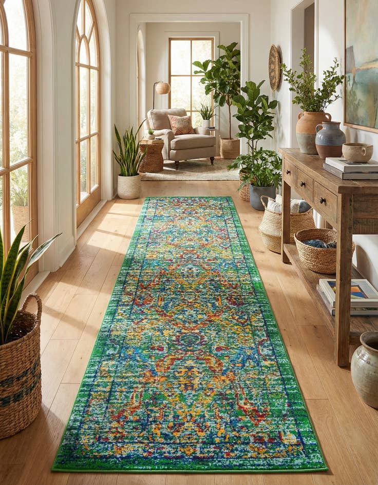 Detail image of 2' 7 x 12' Calypso Runner Rug