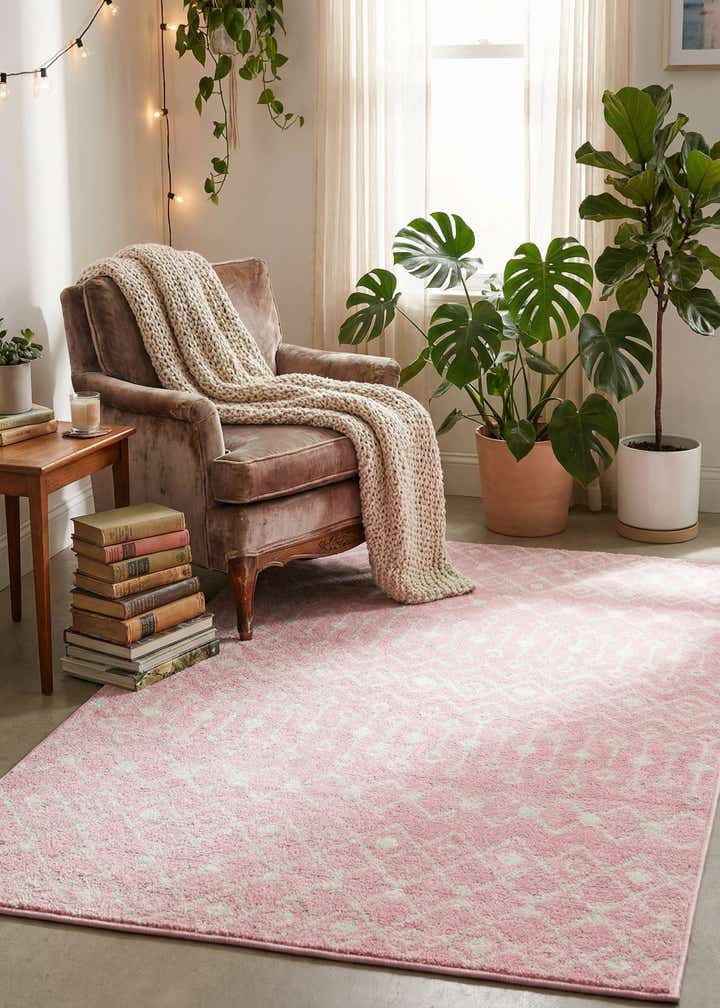 4' x 6' Moroccan Trellis Rug