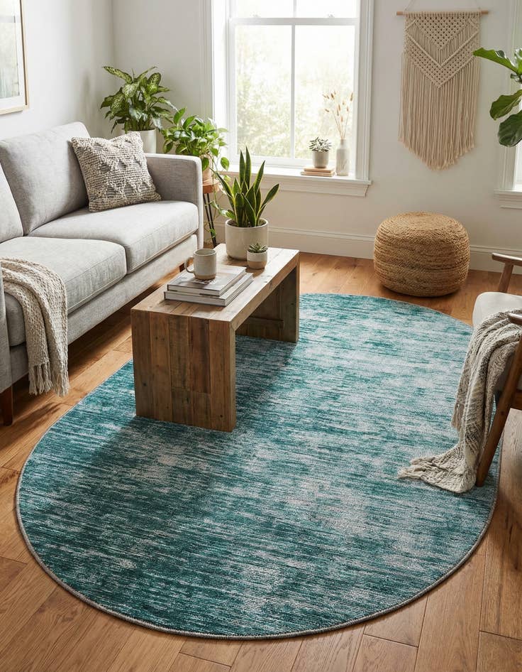 Detail image of 4' x 6' Asha Oval Rug