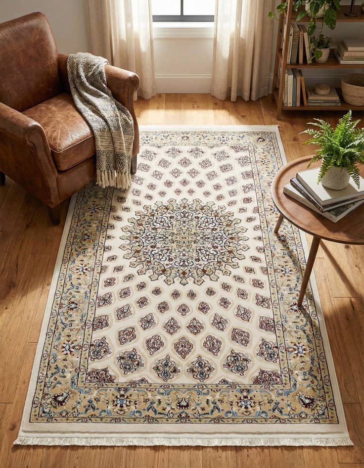 Detail image of 3' x 5' 3 Nain Design Rug