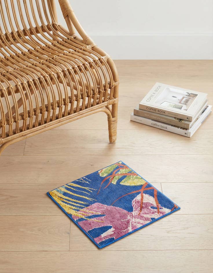 Detail image of 1' 4 x 1' 4 Blossom Sample Rug