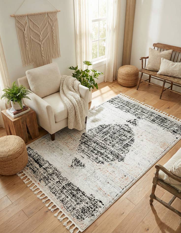 Detail image of 5' 3 x 8' Aramis Rug