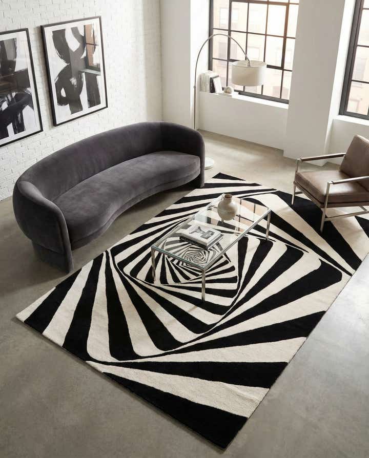 5' 1 x 8' Vortex Wool Rug