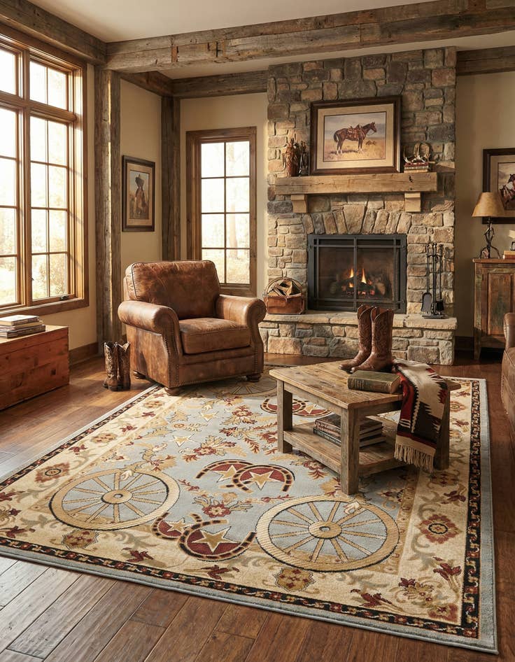 Detail image of 7' 10 x 10' Pioneer Rug