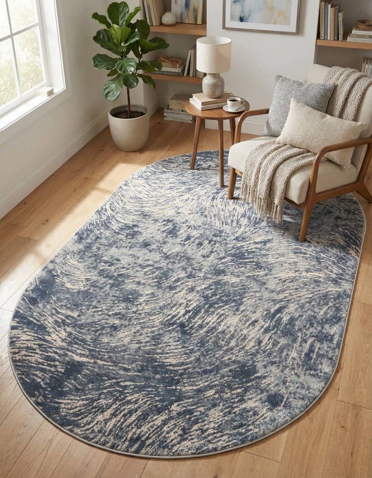 Detail image of 5' x 8' Oasis Oval Rug