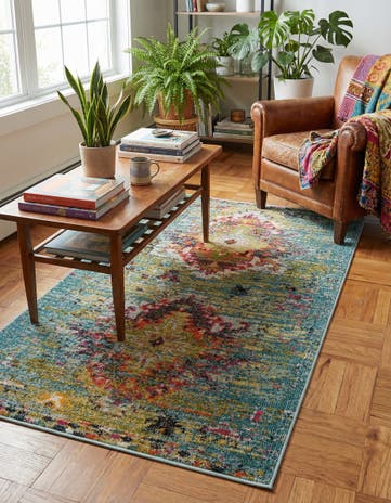 3' 3 x 5' 3 Washable Arte Rug