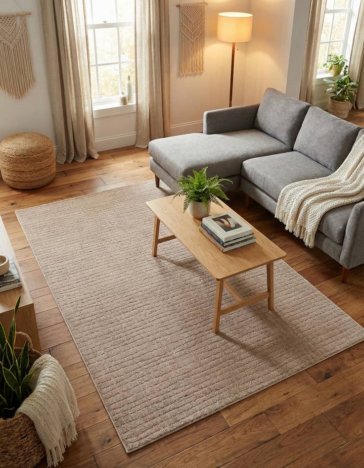 Detail image of 5' x 8' Textura Designer Rug