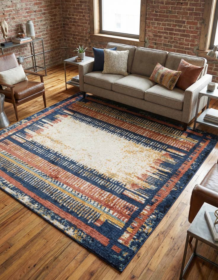 Detail image of 7' 10 x 7' 10 Tagine Square Rug