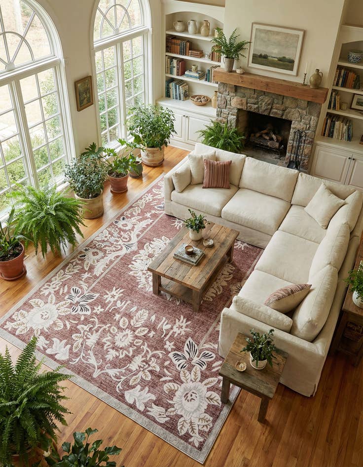 Detail image of 10' x 13' Eco Traditional Rug