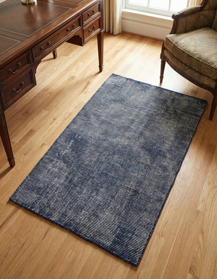 Detail image of 3' 3 x 5' 3  Hand Woven Jill Zarin English Manor Farmhouse Wool Rug