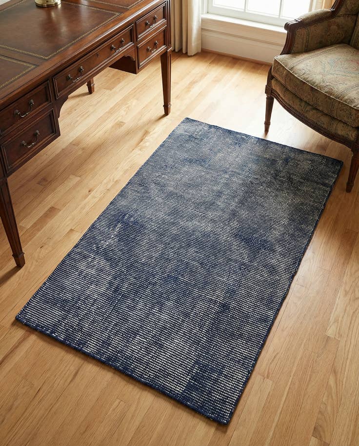 Detail image of 3' 3 x 5' 3 Hand Woven Jill Zarin English Manor Farmhouse Wool Rug