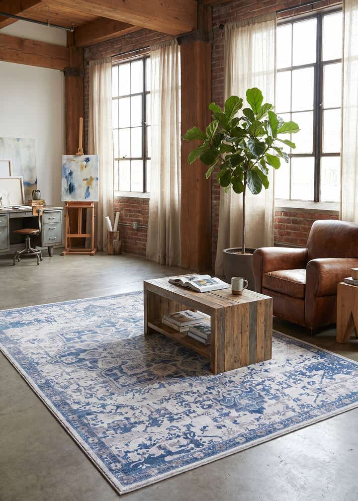 6' x 9' Washable Renaissance Rug
