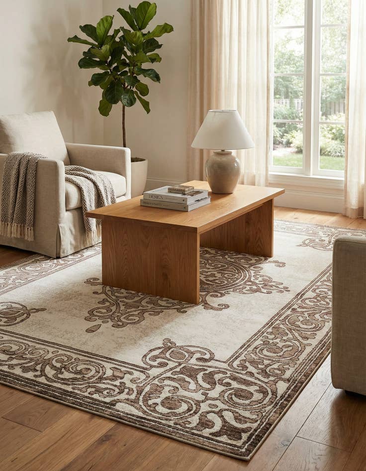 Detail image of 6' x 9' Hermitage Rug