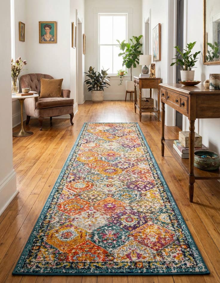Detail image of  2' 7 x 12' Madeline Runner Rug