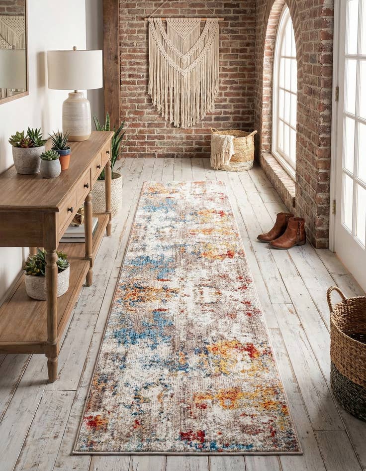 Detail image of 2' 7 x 12' Andromeda Runner Rug