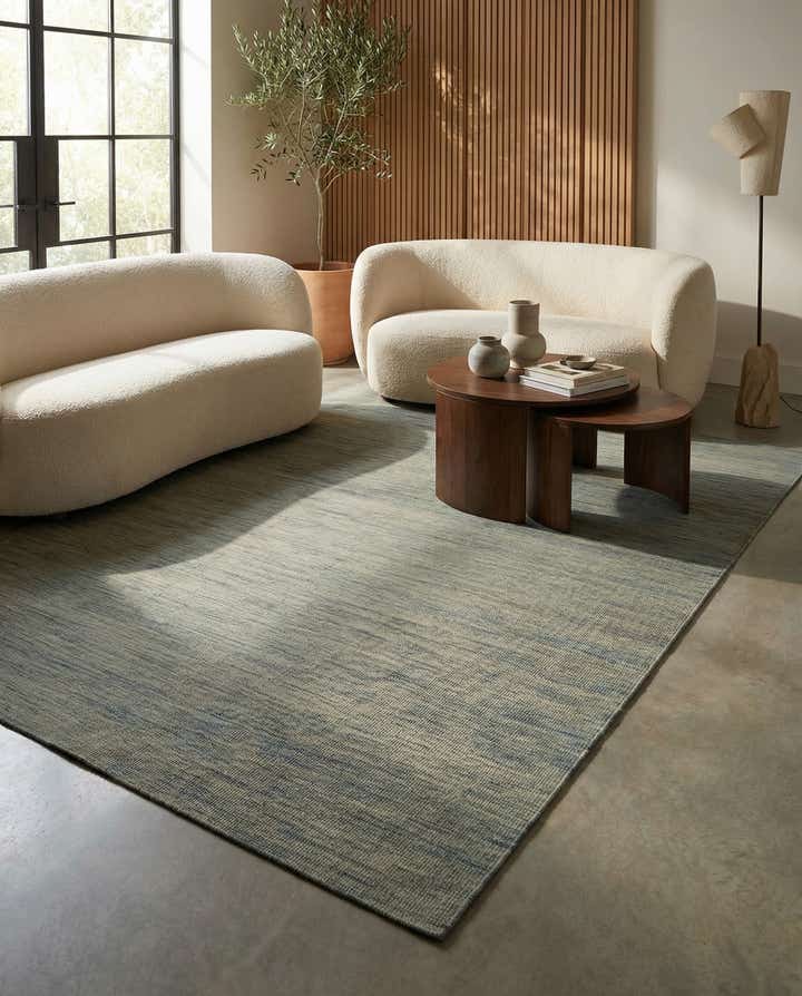6' 10 x 9' 5 Hand Woven Kilim Modern Wool Rug