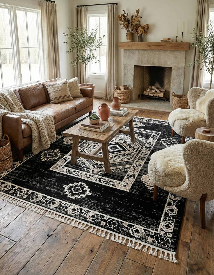 Detail image of 7' 10 x 10' Cherokee Rug