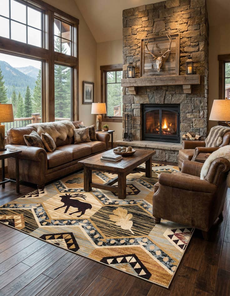 Detail image of 7' 10 x 10' Pioneer Rug