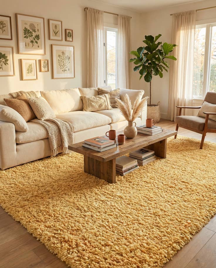 Detail image of 7' 10 x 10' Zermatt Shag Rug