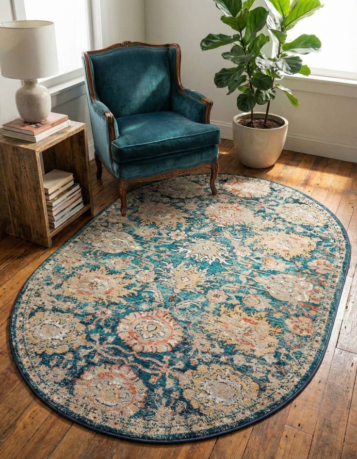 Detail image of 4' x 6' Lola Oval Rug