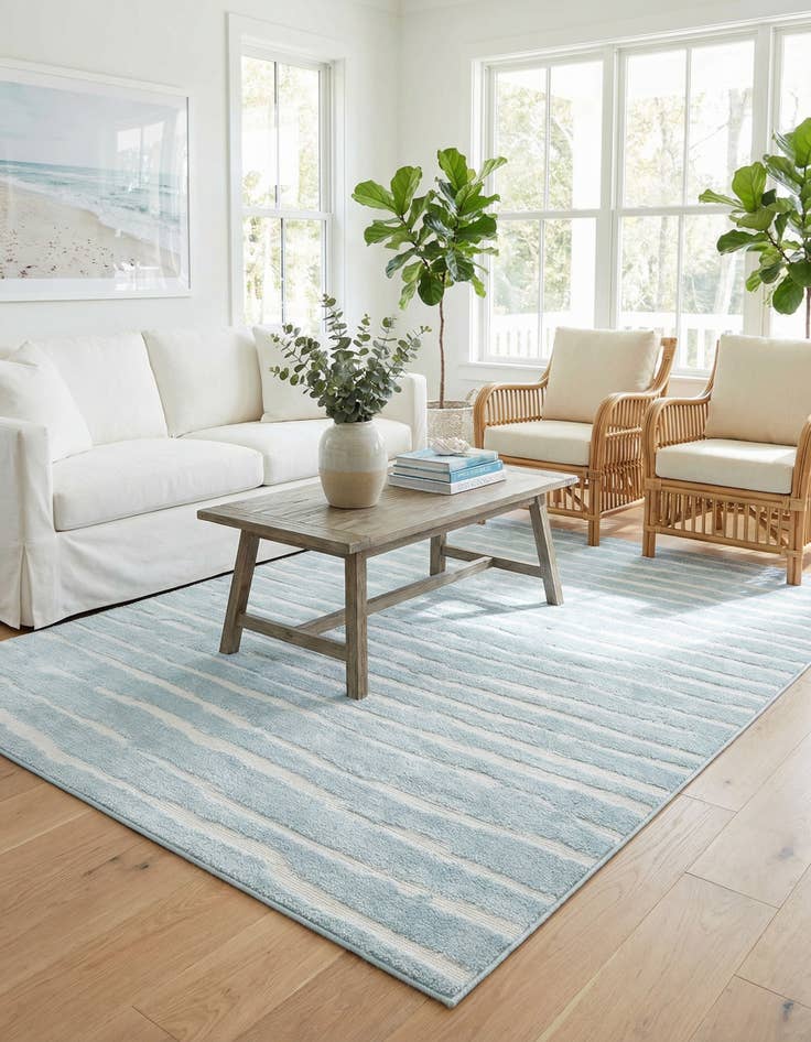 Detail image of 5' x 8' Washable Sabrina Soto Ola Indoor / Outdoor Rug
