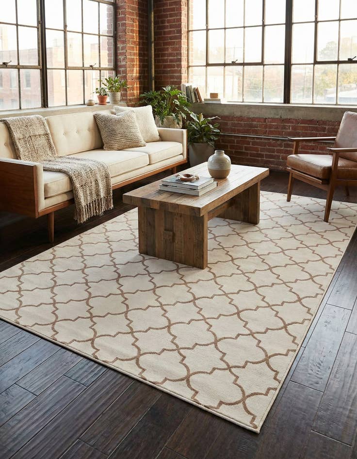 Detail image of Jill Zarin 5' 3 x 8' Uptown Lincoln Center Rug