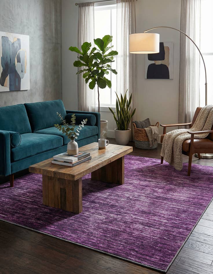 Detail image of 7' 7 x 7' 7 Asha Square Rug