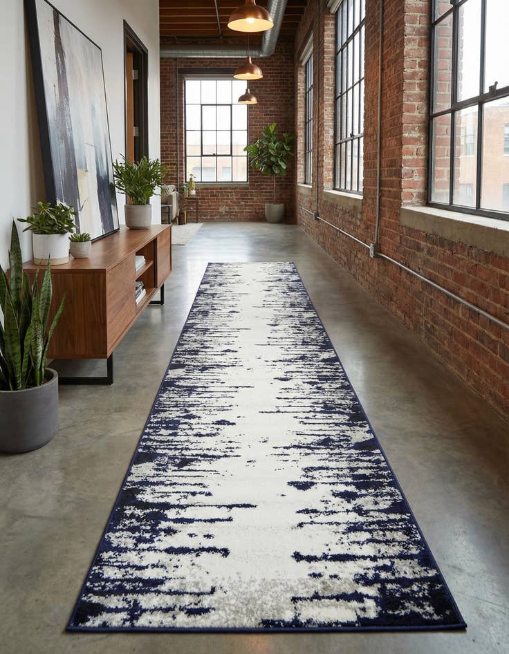 Detail image of 2' x 13' Metropolis Runner Rug