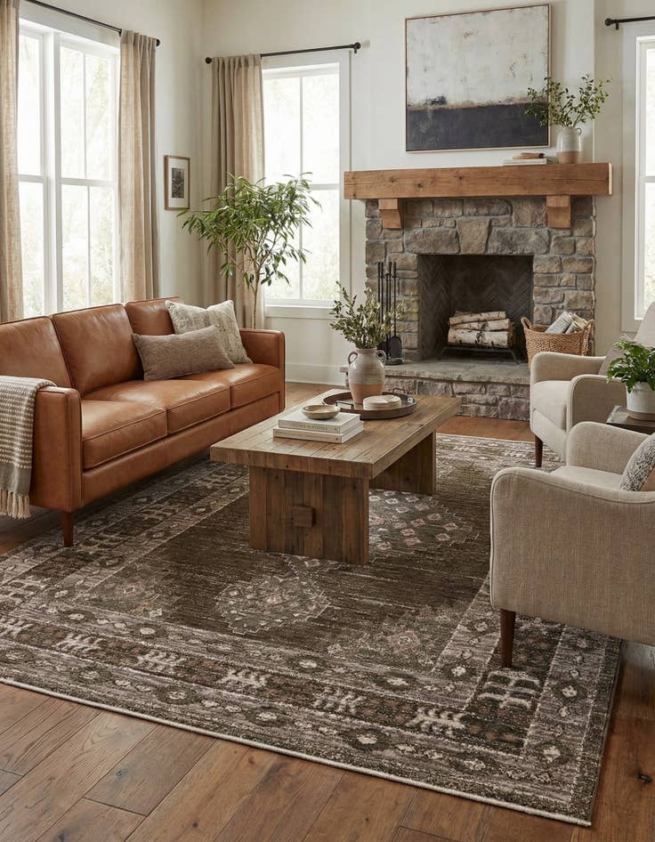 Detail image of 9' x 12' 6 Grand Tradition Rug