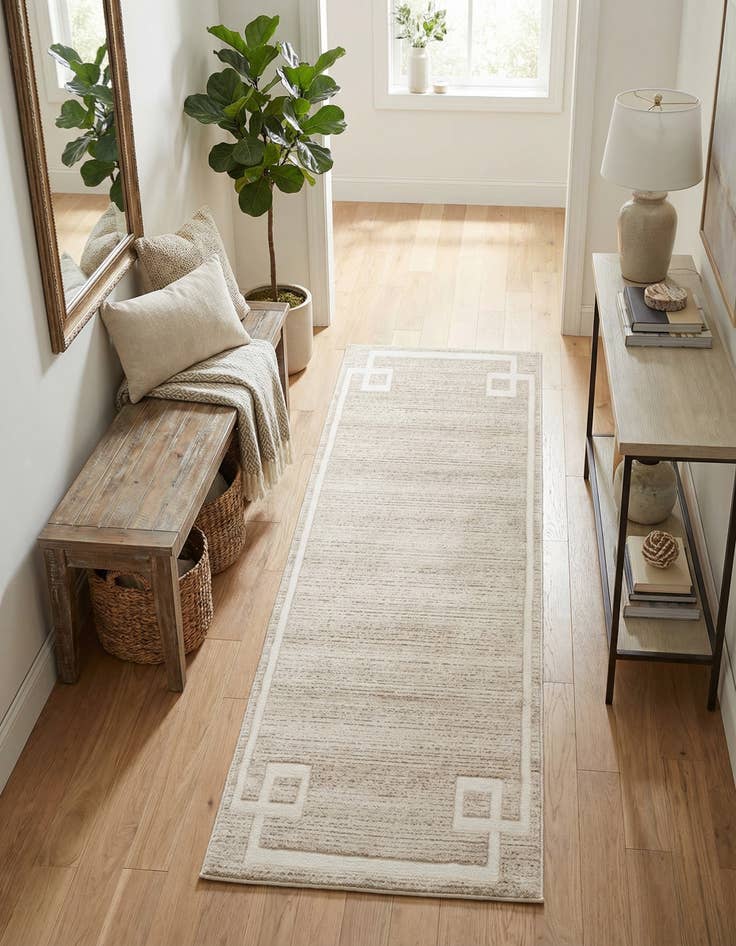 Detail image of Jill Zarin 2' 2 x 6' Uptown Lenox Hill Runner Rug