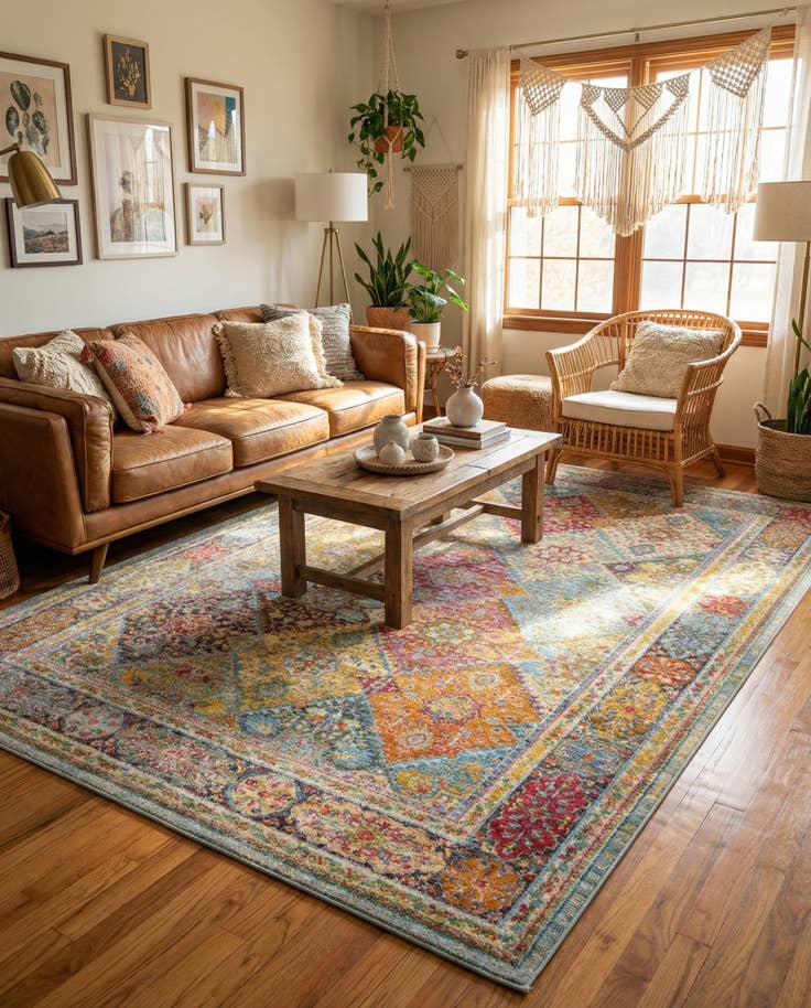 Detail image of 7' x 10' Santiago Rug