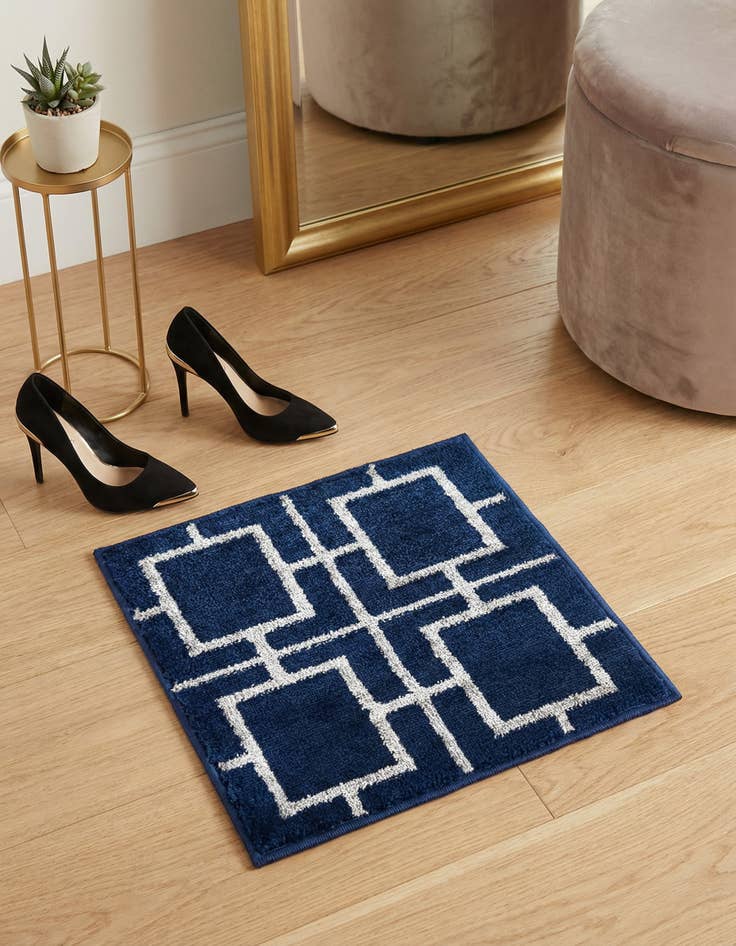 Detail image of 1' 4 x 1' 4 Marilyn Monroe&trade; Glam Deco Sample Rug