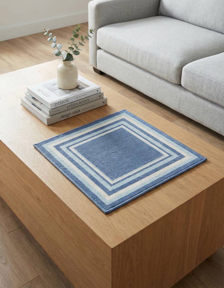 Detail image of 1' 4 x 1' 4 Lotus Sample Rug