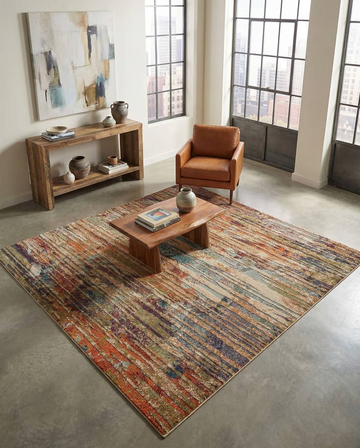 Detail image of 8' x 8' Stella Square Rug